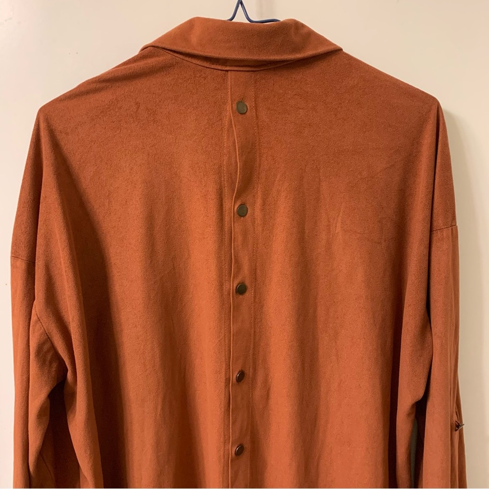 Women's Rust Tunic Top - Picture 8 of 9